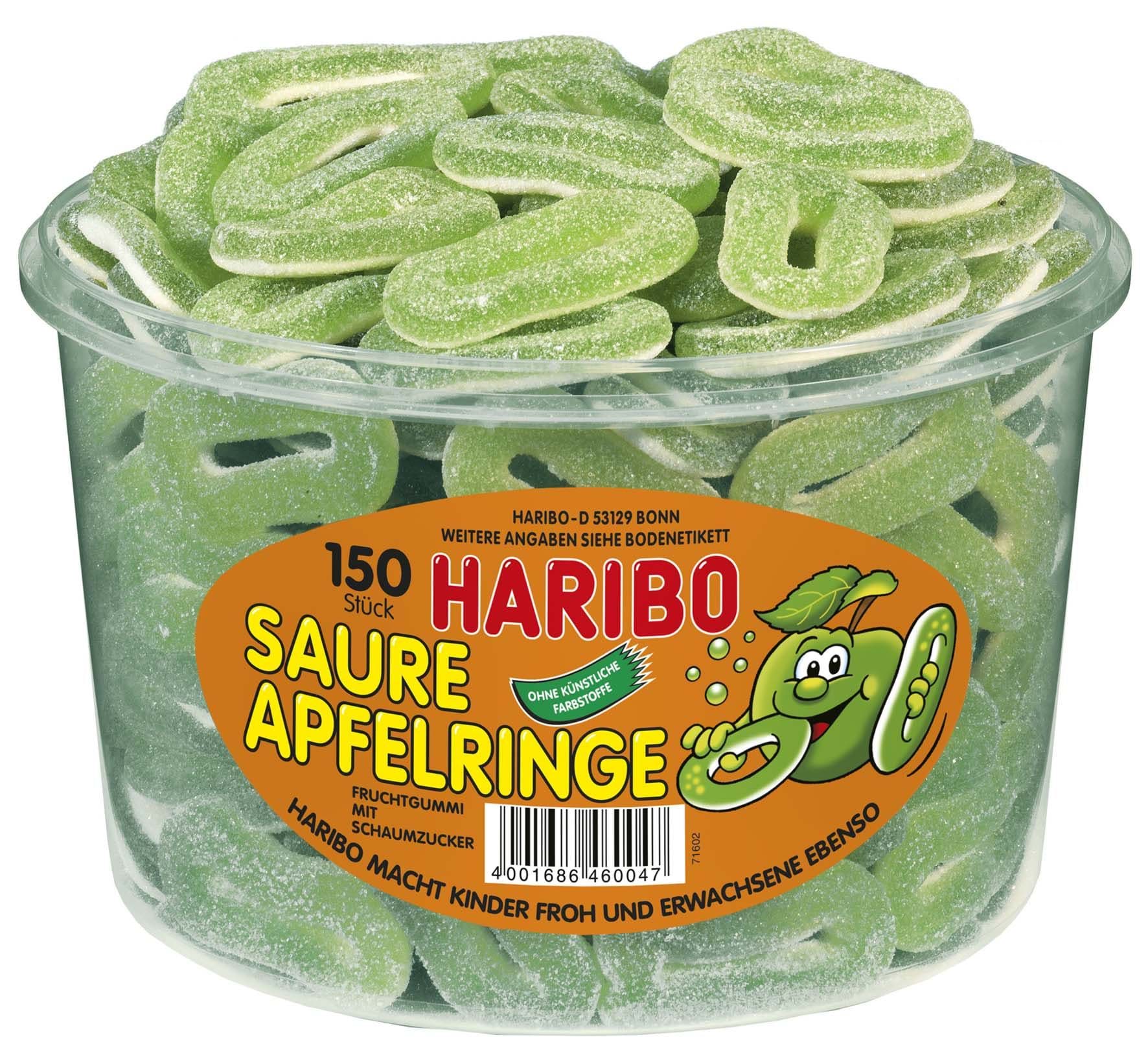 Haribo Saure Apfelringe