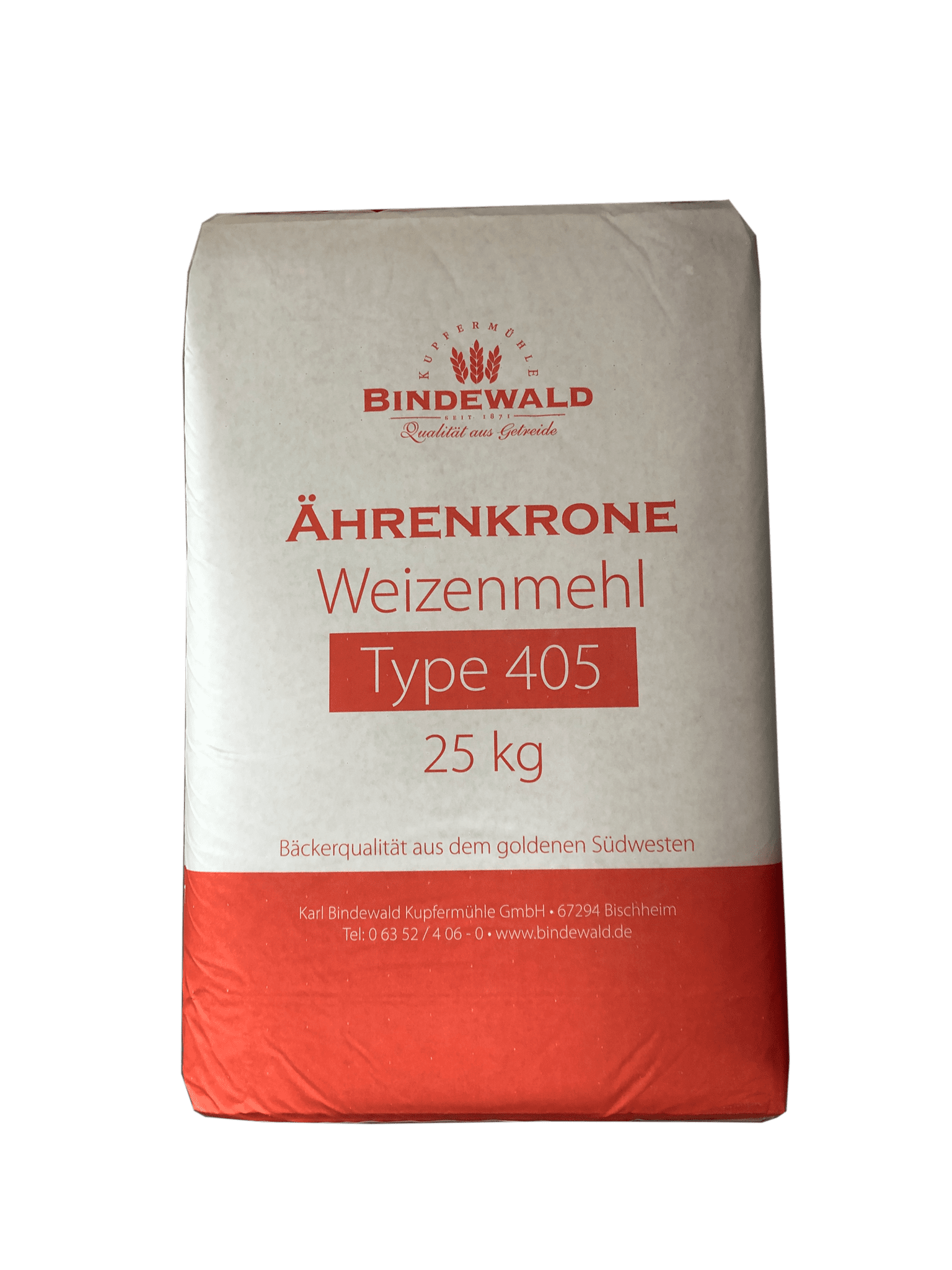 Mehl ( Weizenmehl ) Typ 405 Bindewald 25 Kg