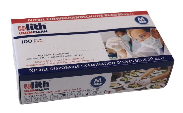 Nitril Latex Einweghandschuhe *größe M*