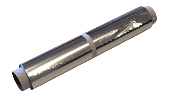 Alufolie 30cm 12My 1366g 5% +/- Rolle 