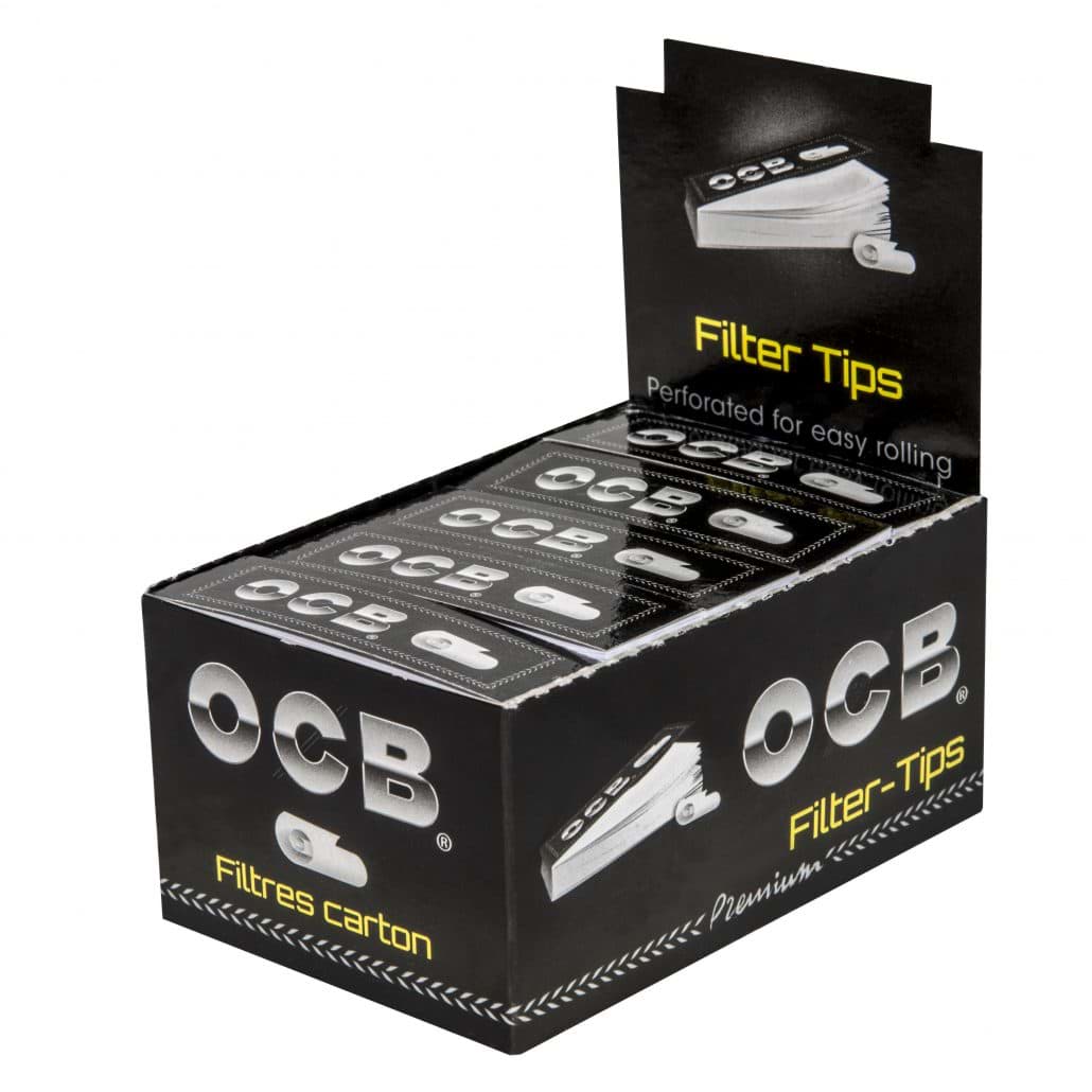 OCB Filter Tips Black