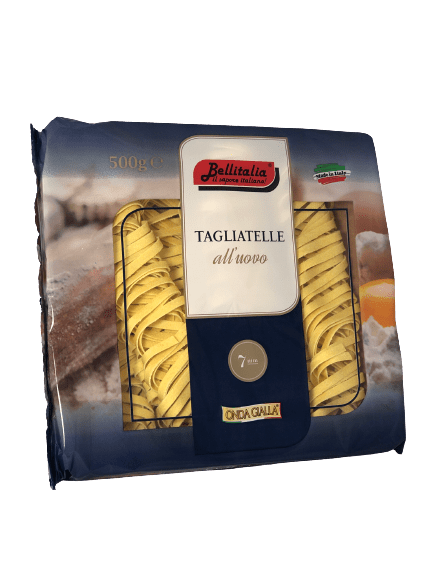 Tagliatelle Gelb 7 mm Bellitalia 500g