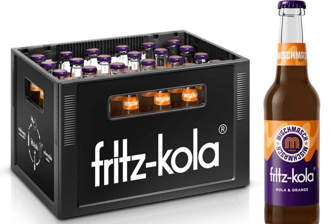 Misch Masch Fritz Kola mit Orange 10 x 0,5L