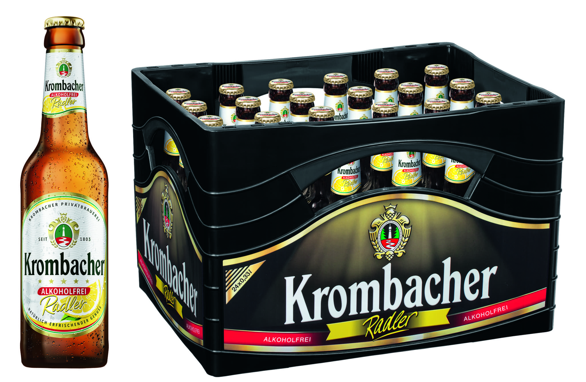Krombacher Radler Alkoholfrei 24 x 0,33 ltr.