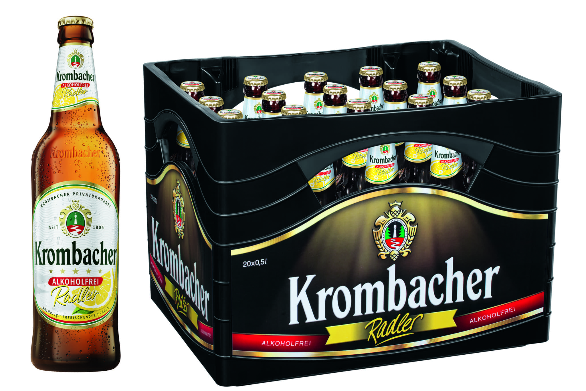 Krombacher Radler Alkfrei. 20x0,5l