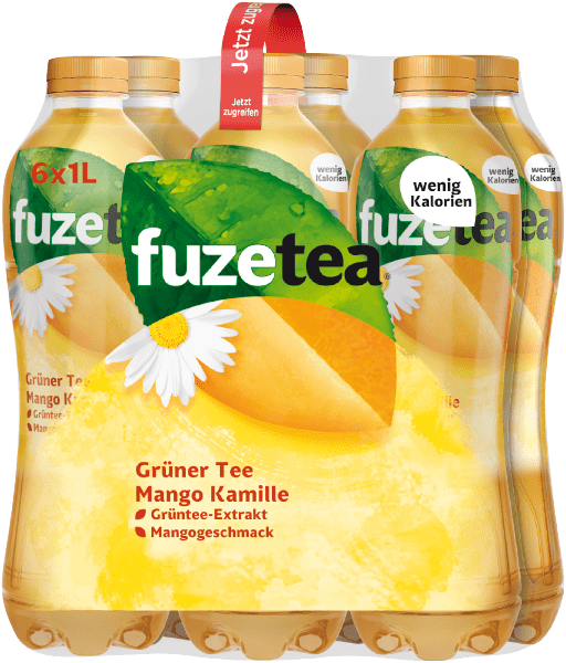 Fuze Tea Grüner Tee Mango Kamille 6 x 1,0L
