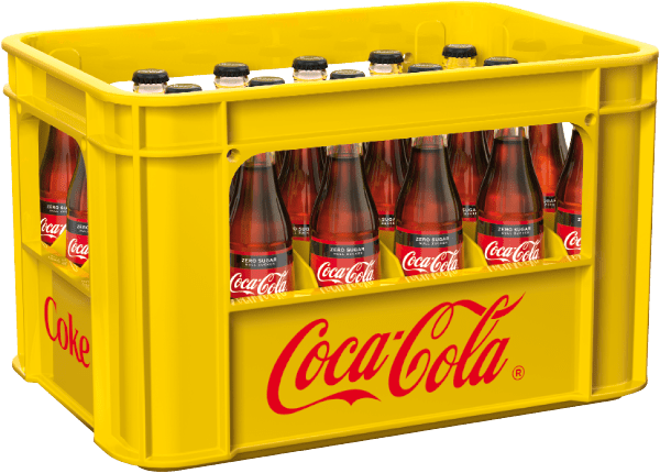 Coca Cola Zero 24x0,33l Glas