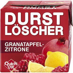 Durstlöscher Granatapfel/Zitron 12 x 500 ml 