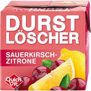 Durstlöscher Sauerkirsch Zitrone 12 x 500 ml 