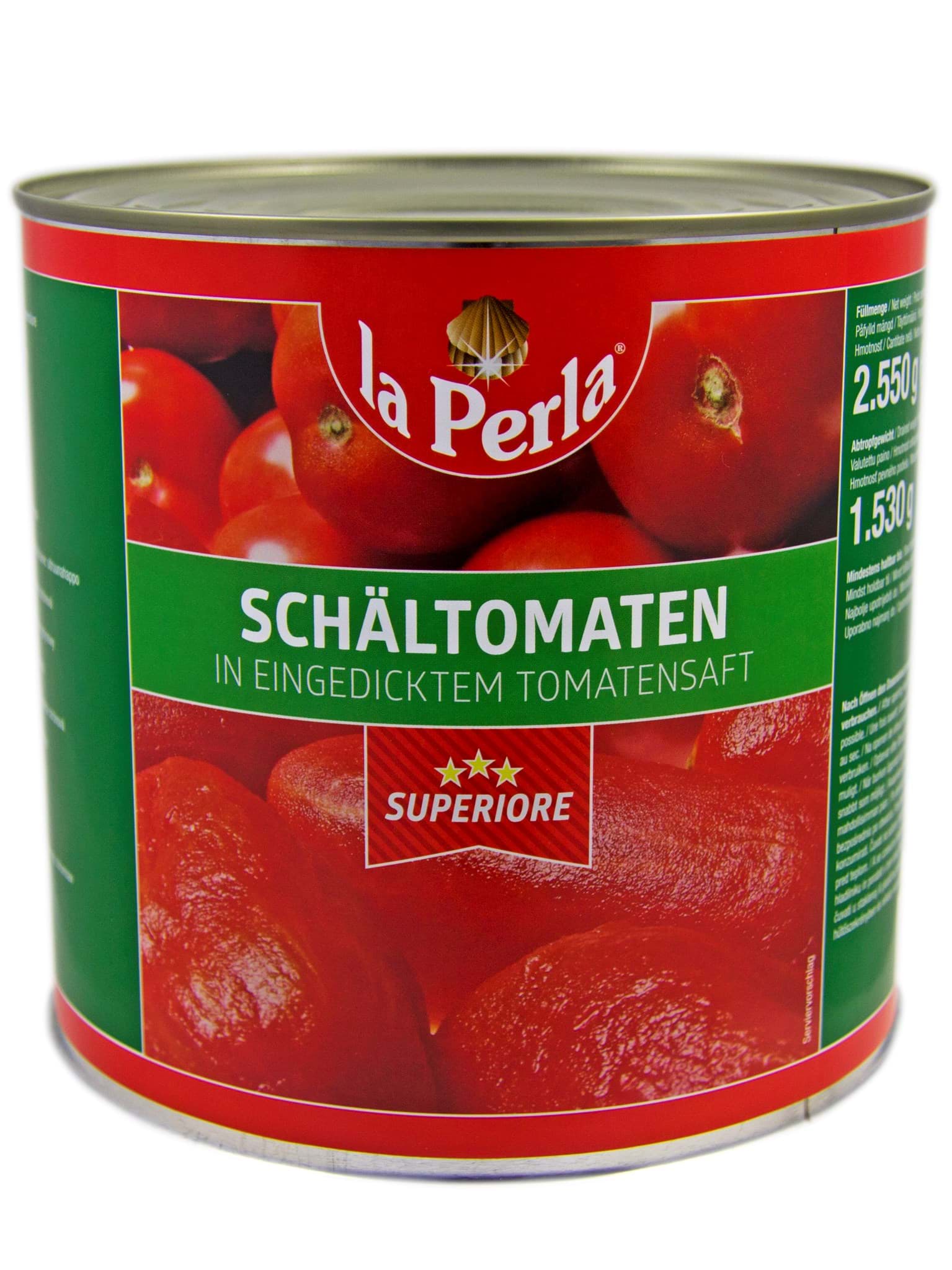Geschälte Tomaten La Perla 3/1 Ds.