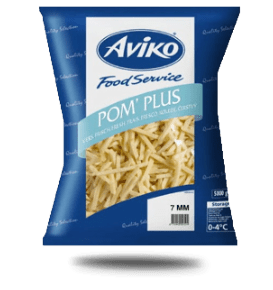 Pommes Aviko Plus 7mm  2 x 5 Kg Kt